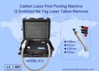 machine de retrait de tatouage de laser de ND Yag de commutateur de 532nm 1064nm 1320nm Q